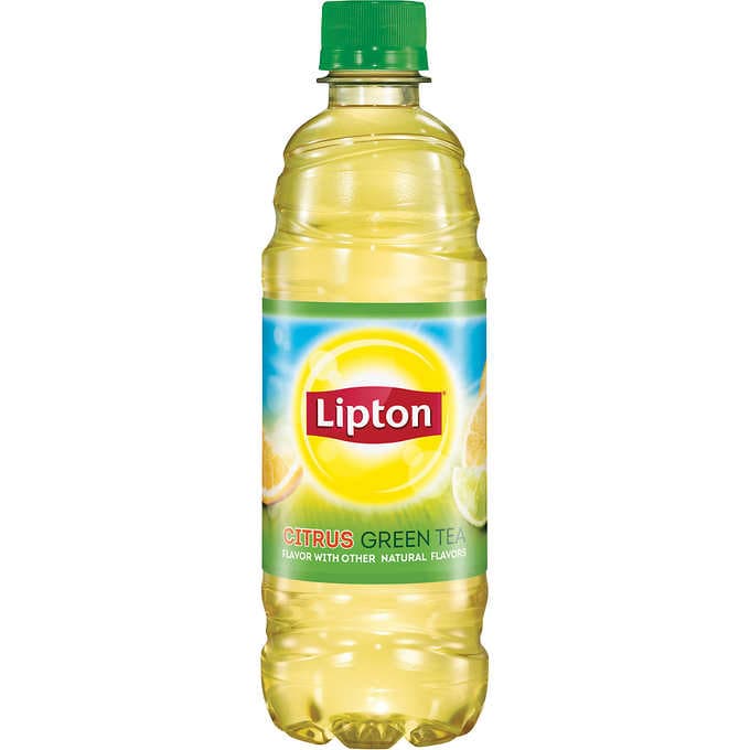 Lipton Citrus Green Tea 16.9 oz Bottles