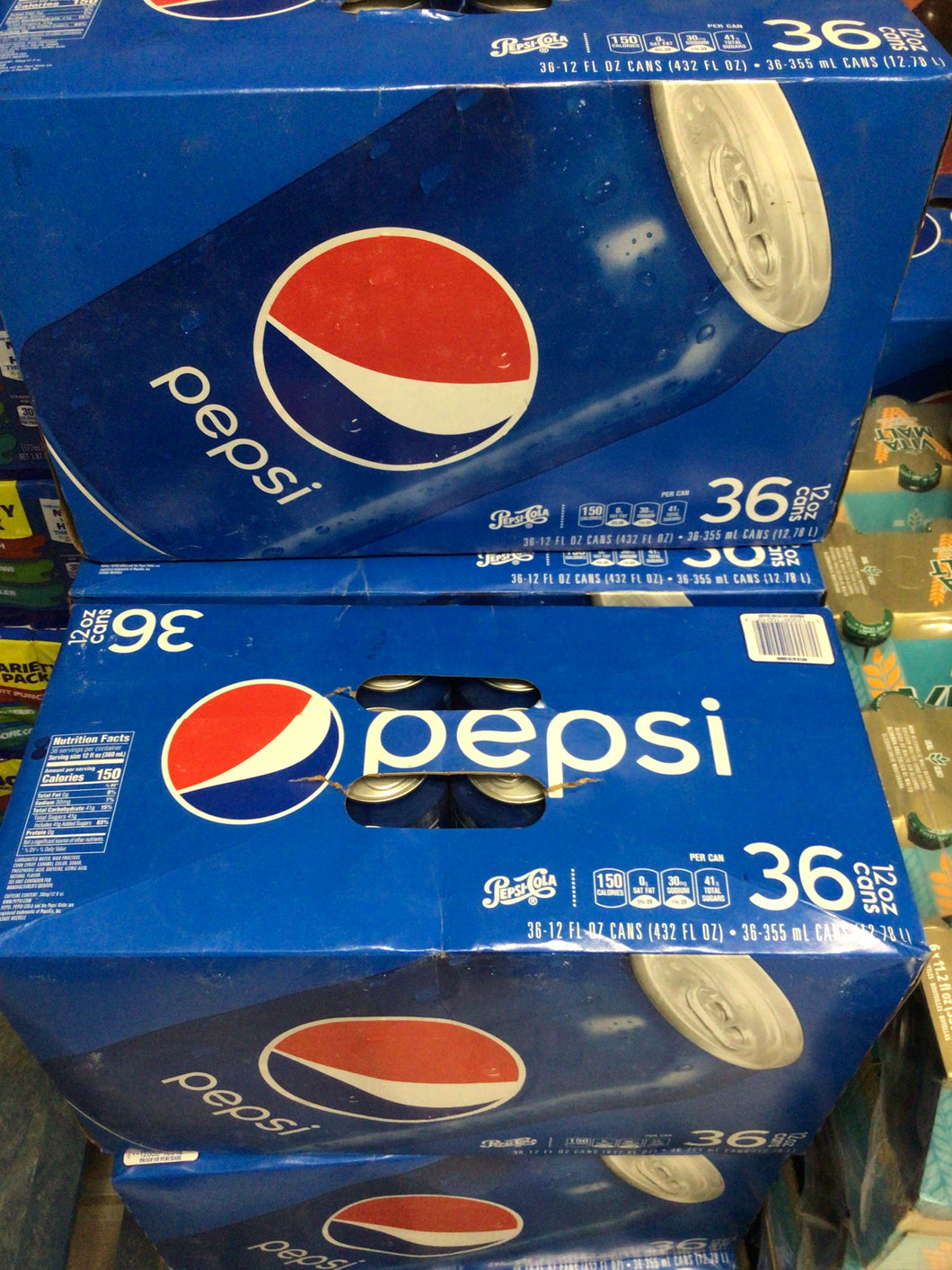 Pepsi case 36pk
