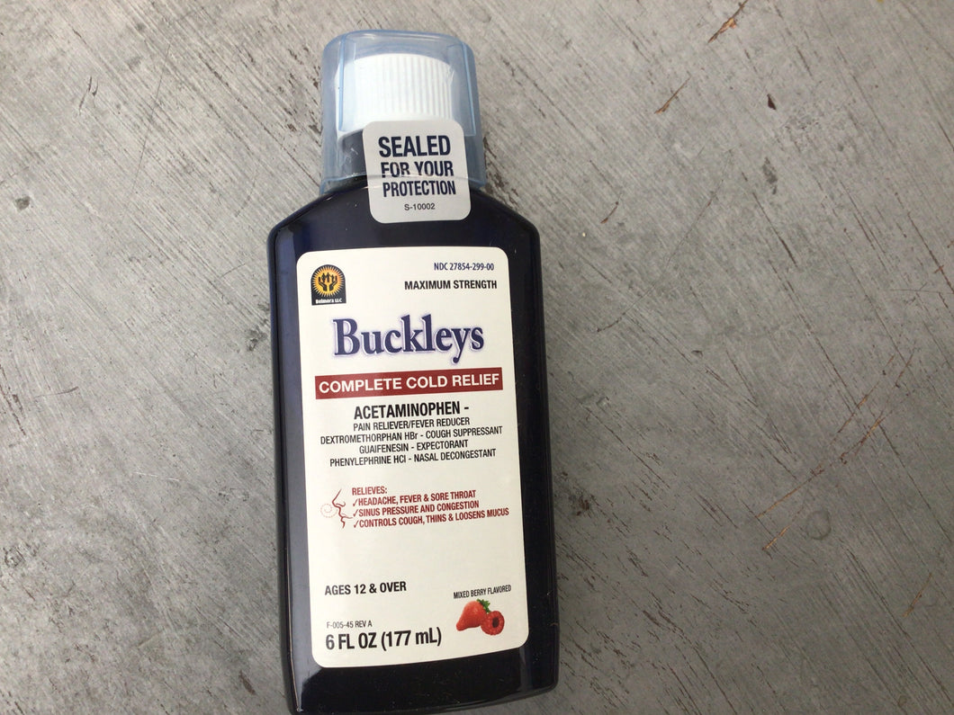 Buckley cold relief 6oz