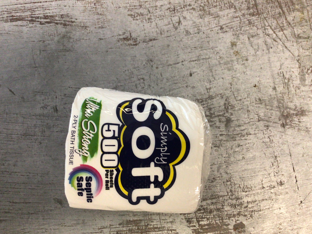 Bath tissue simply soft 500
