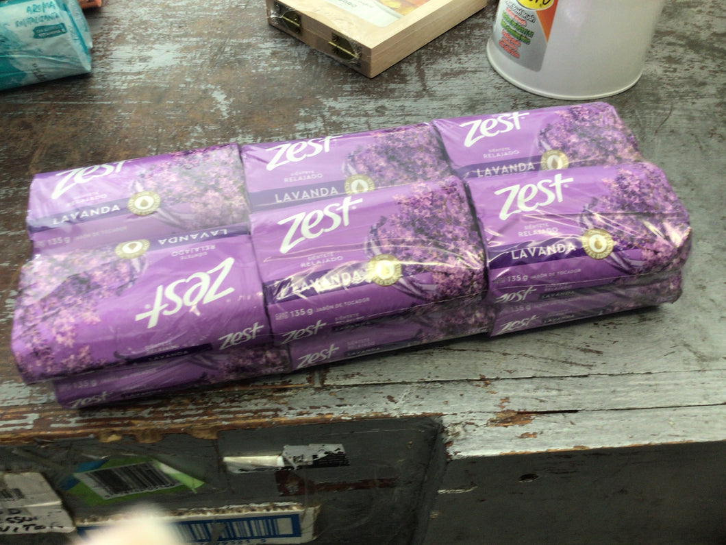 Zest soap lavender