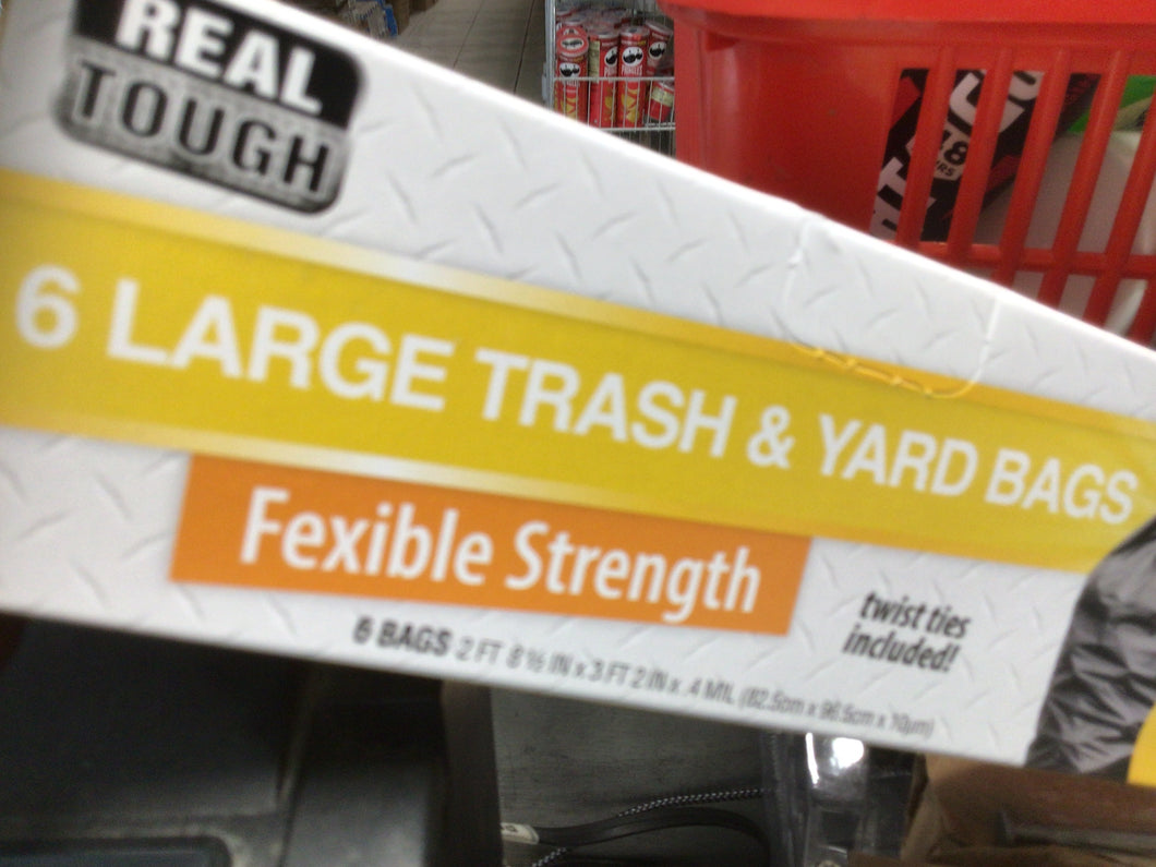 Trash bags 33gal