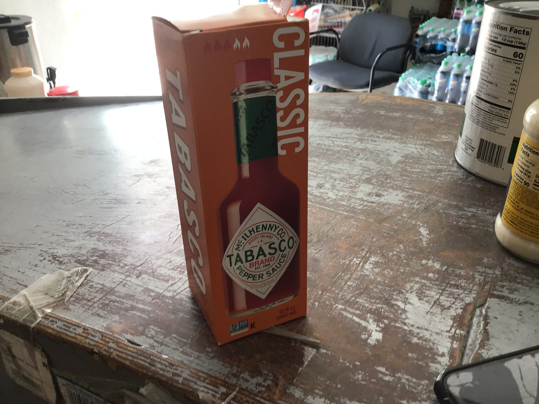 Tabasco sauce 12oz