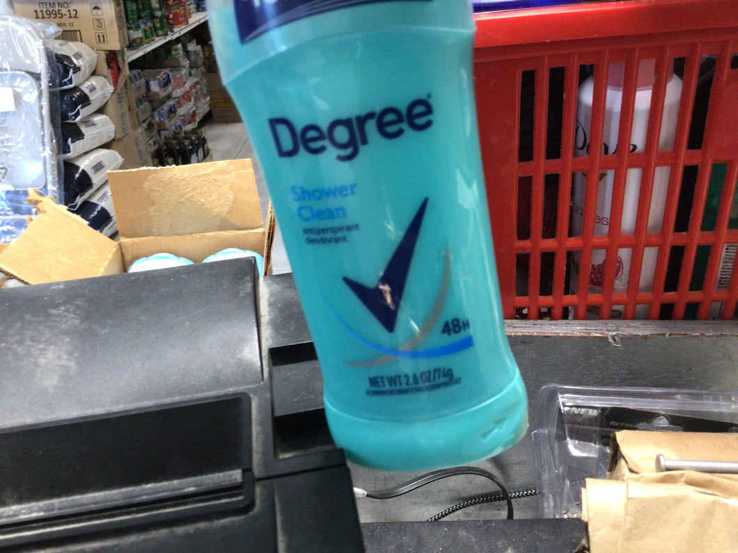 Degree deodorant SC
