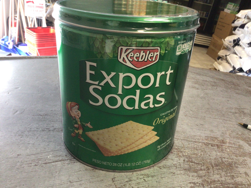 Export soda crackers 38oz