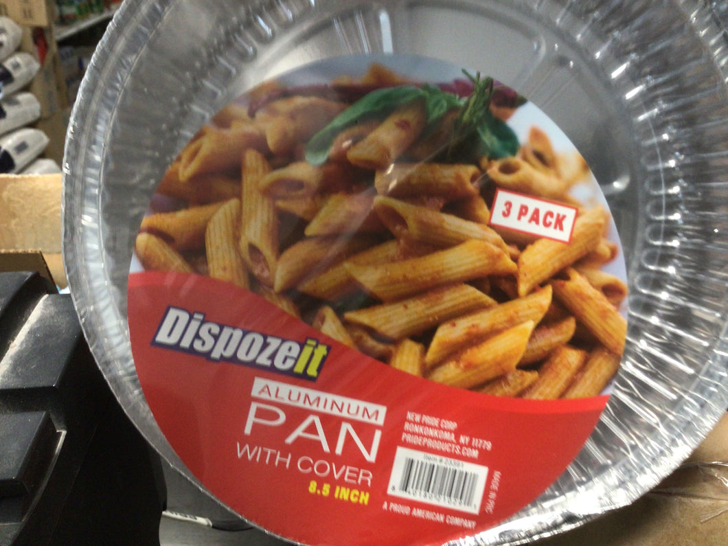 Aluminum pan  8.5in