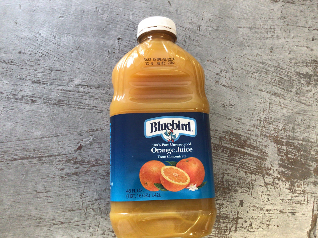Pineapple juice bluebird 48oz
