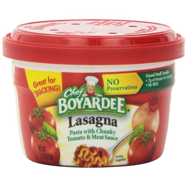 Chef Boyardee Microwavable Lasagna 7.5oz