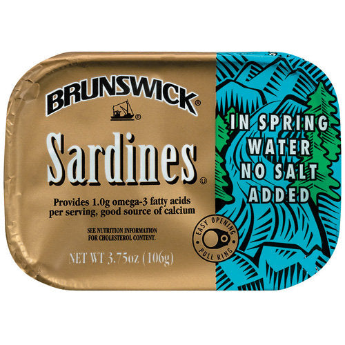 Brunswick Sardines in Spring Water 3.75oz