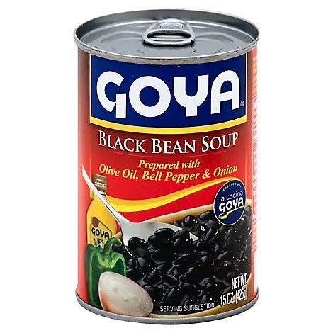Goya Black Beans Ready To Eat, 15 oz