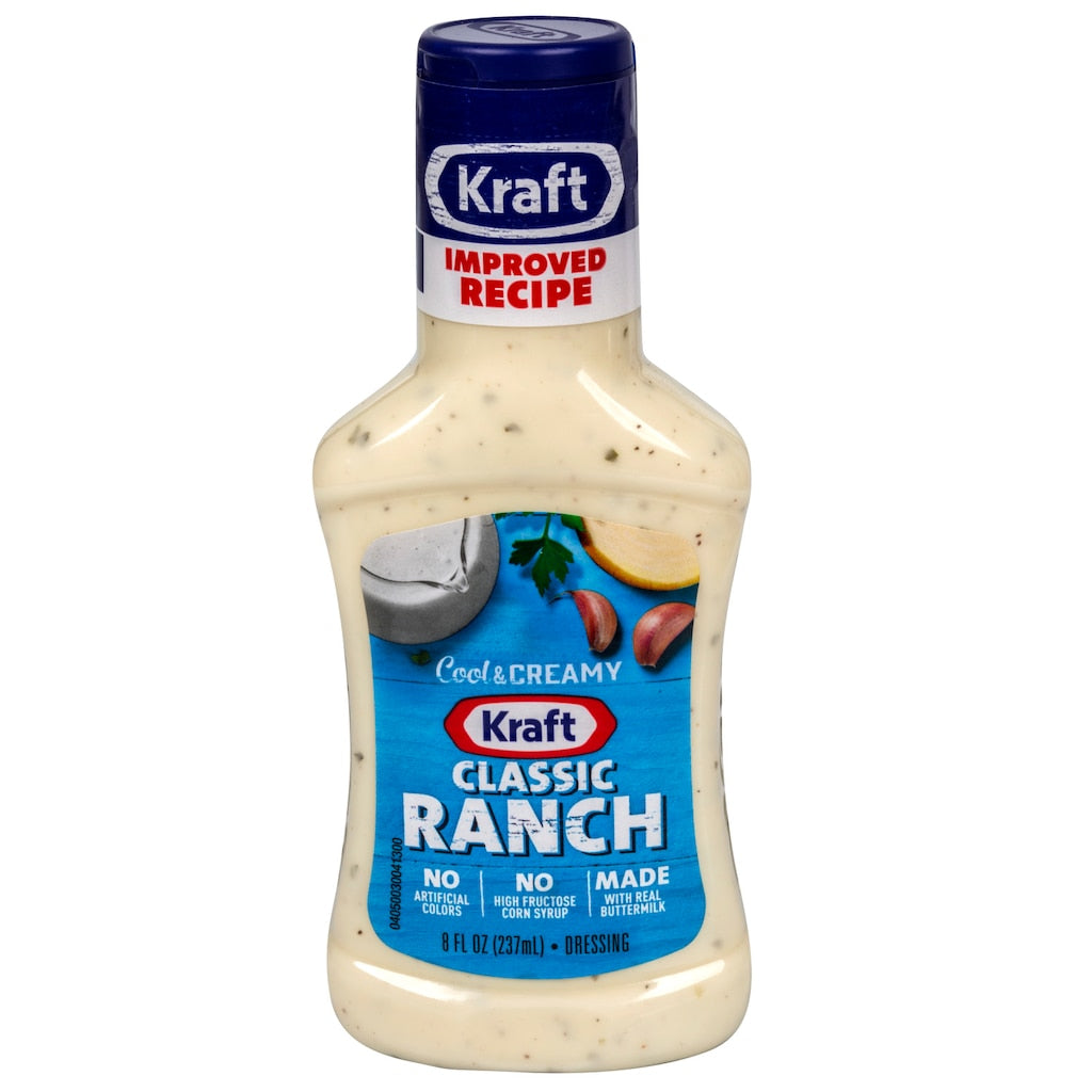 Kraft Classic Ranch Salad Dressing, 8 oz