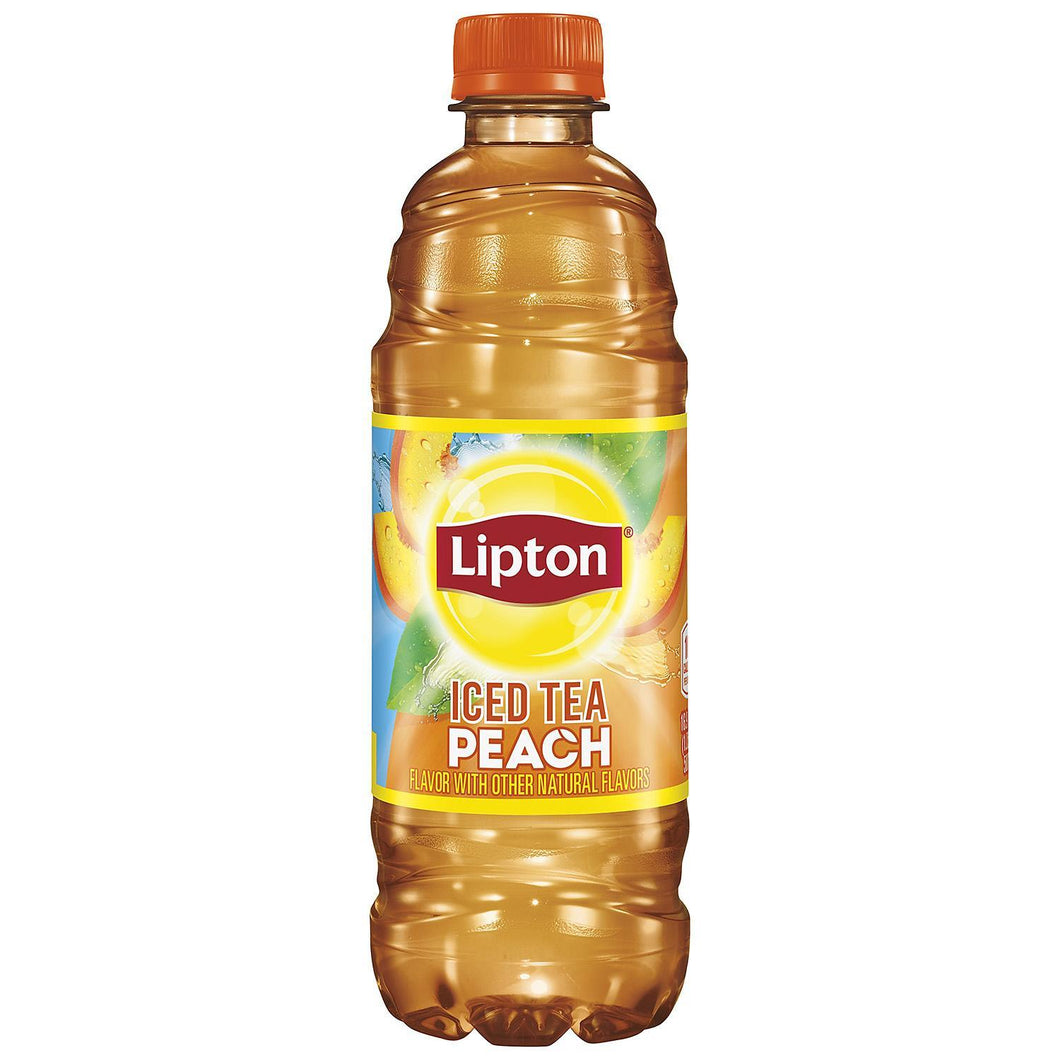 Lipton Peach Iced Tea, 16.9 oz