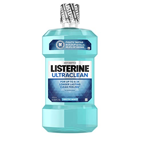 Listerine Ultraclean Arctic Mint Antiseptic Mouthwash, 1.5 L
