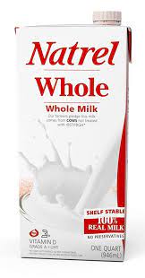 Natrel Whole Milk, 32 oz