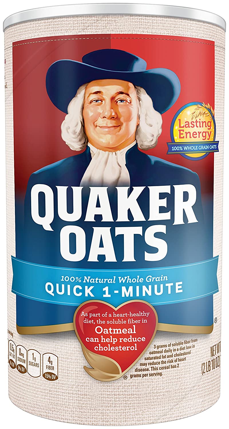 Quaker Oats Quick 1-Minute, 18 oz