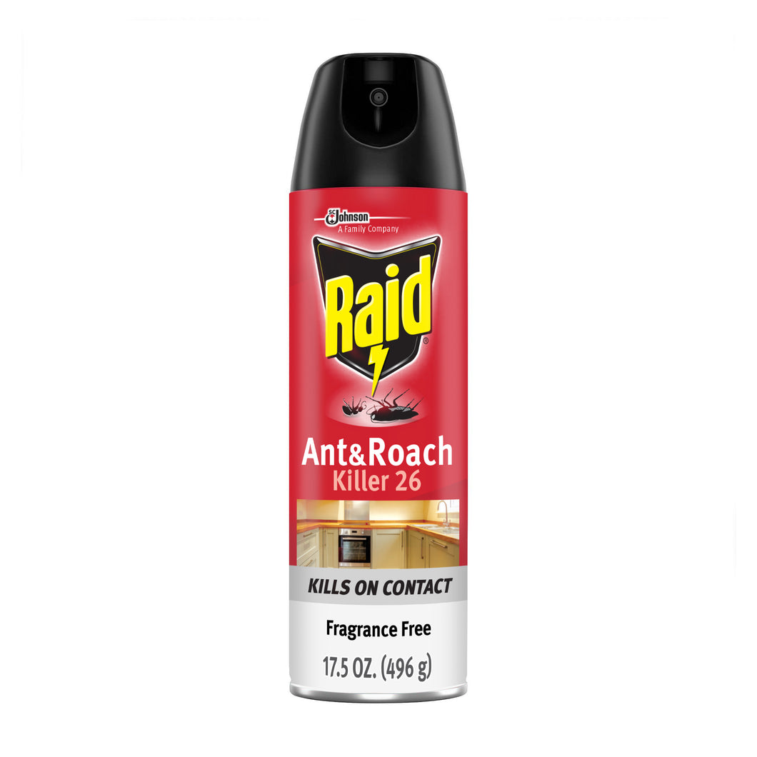 Raid Ant and Roach Killer, 17.5 oz