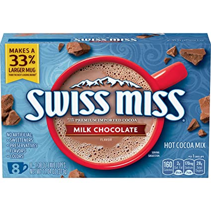 Swiss Miss Milk Chocolate Hot Cocoa Mix, 6-ct