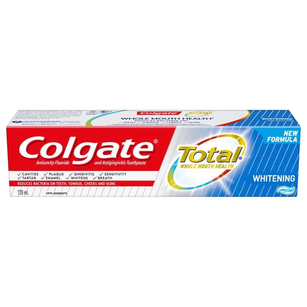 Colgate Total Whole Mouth Health plus Whitening Toothpaste