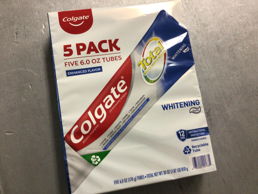 Toothpaste colgate 5pk