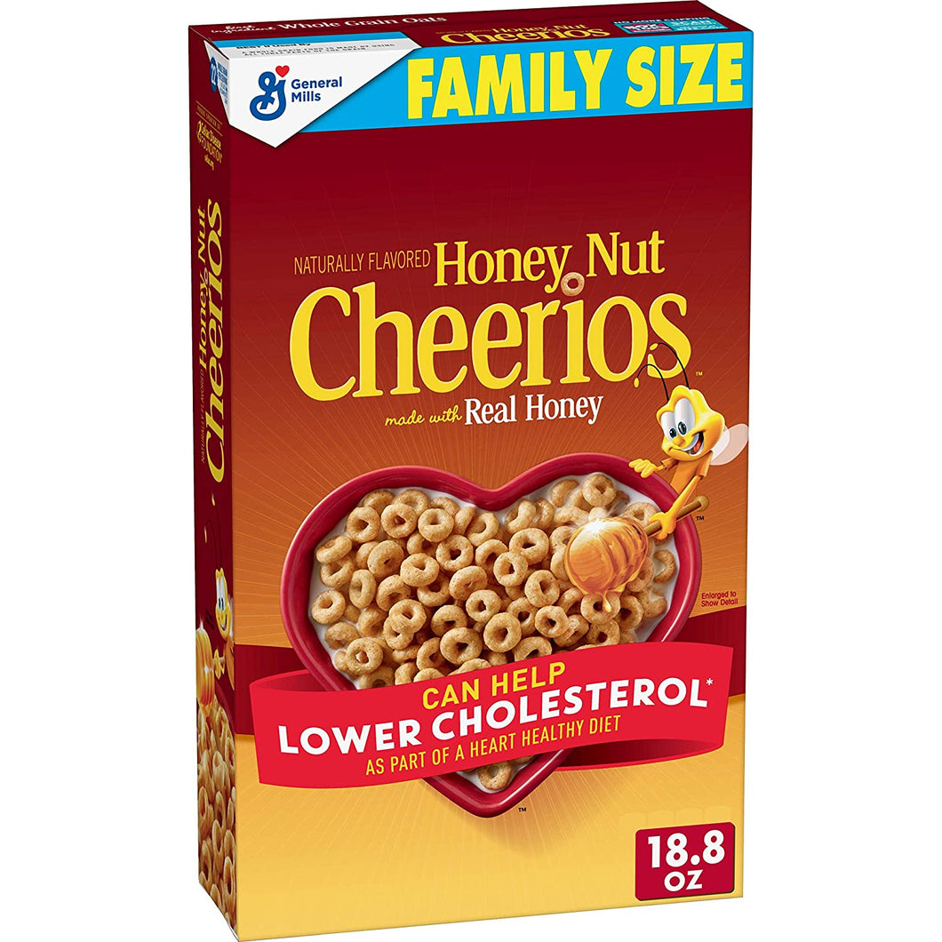 GM Honey Nut Cheerios, 18.8 oz