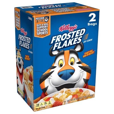 Kellogg’s Frosted Flakes, 55 oz