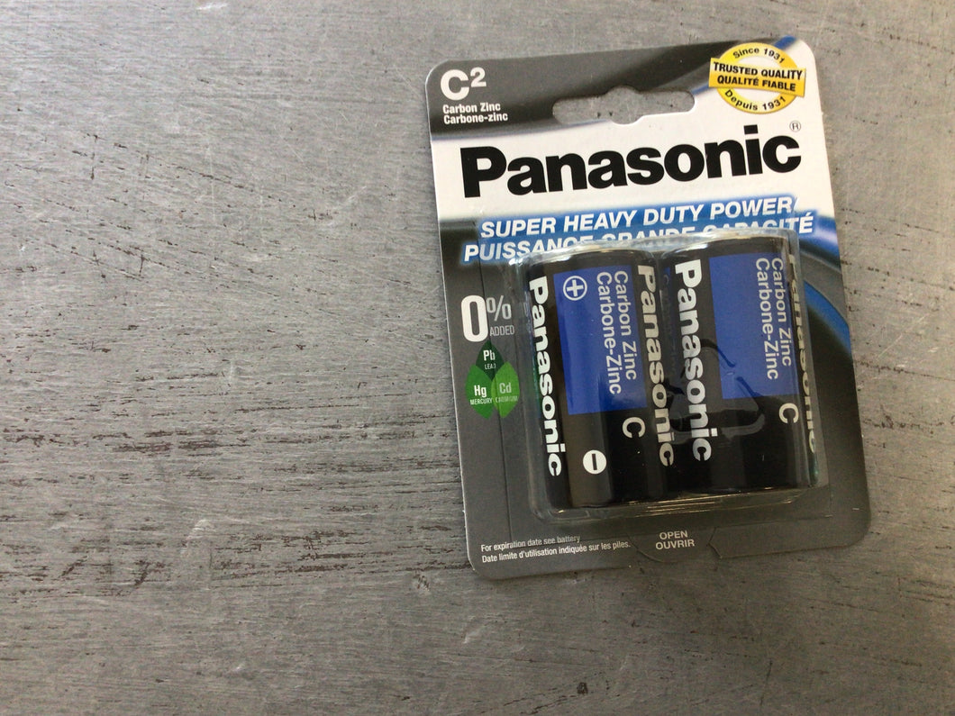 Batteries C2 Panasonic