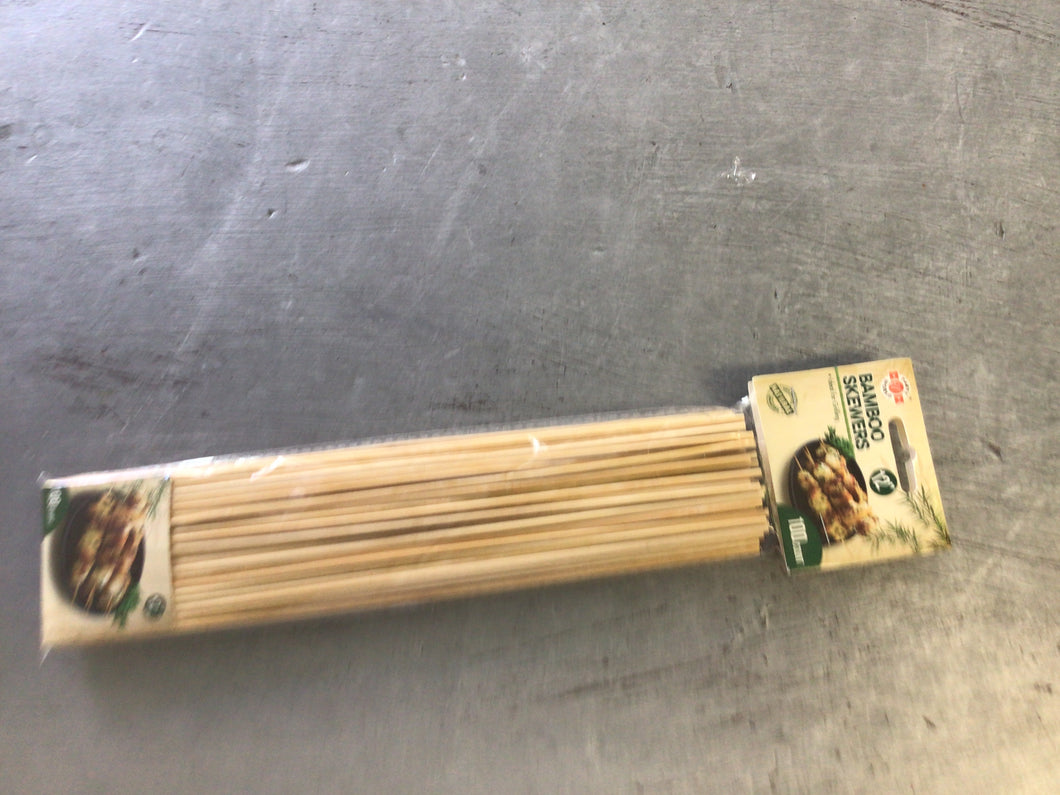 Bamboo Skewers 100pc