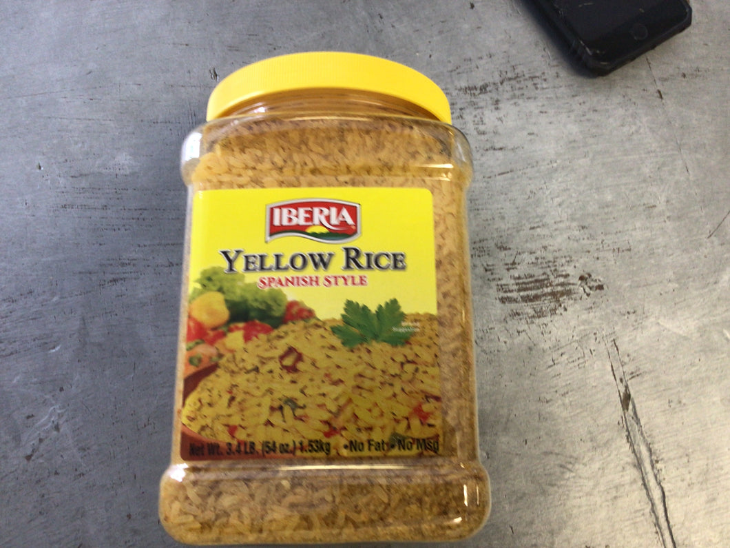 Yellow rice Iberia 3.4lbs