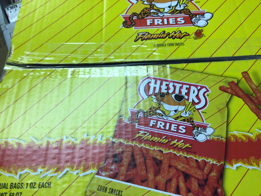 Hot fries Chester 50ct case