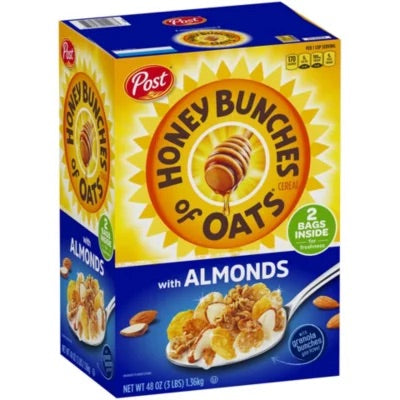 Post Honey Bunches of Oats with Crispy Almonds, 48 oz