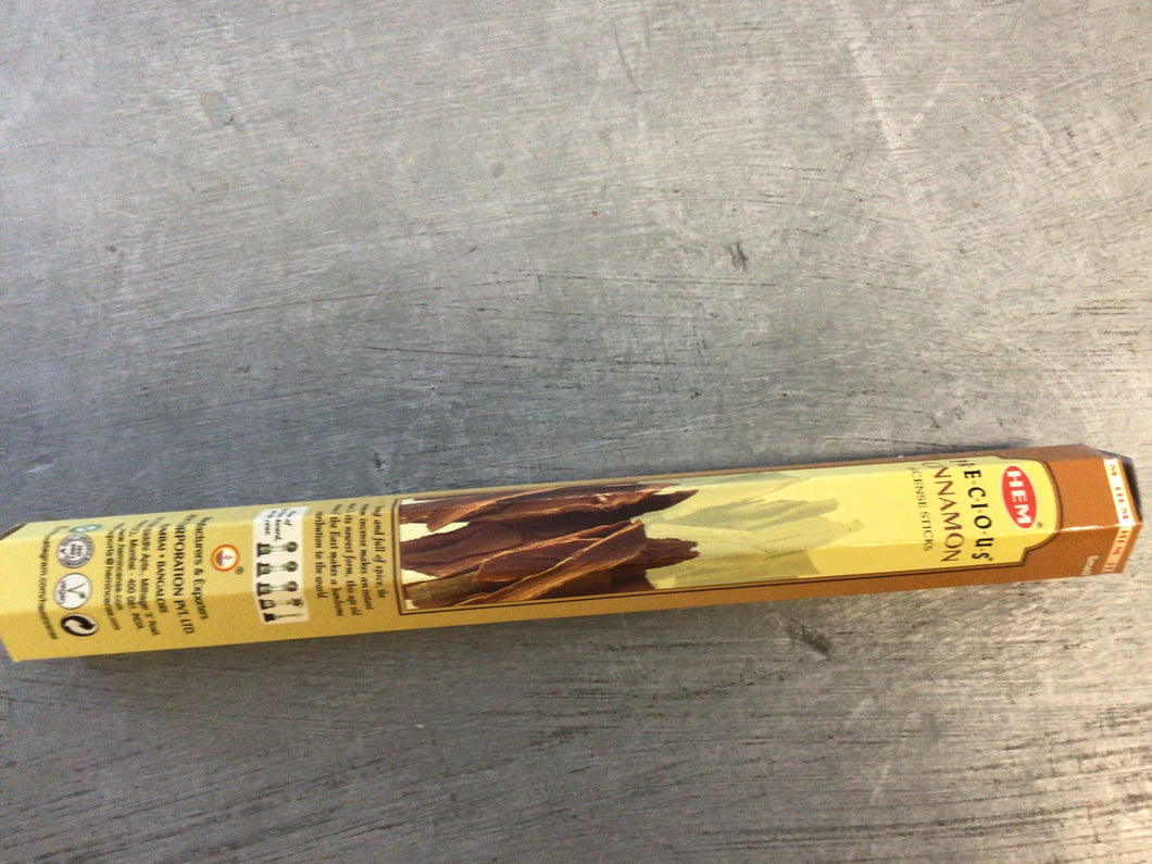 Incense sticks cinnamon