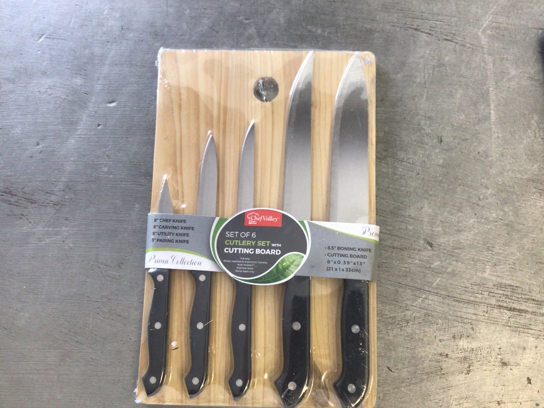 Cutlery set 6pc