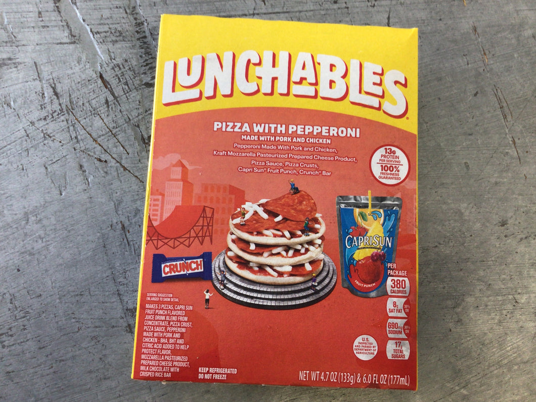 Lunchables pizza/pepperoni