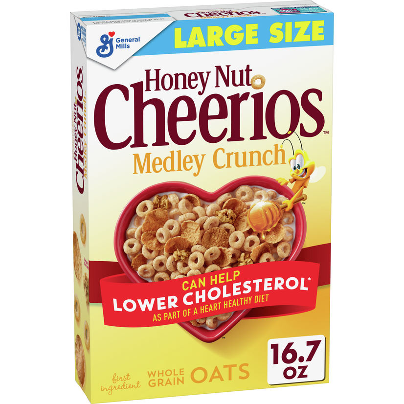 GM Honey Nut Cheerios Medley Crunch 15.4 oz
