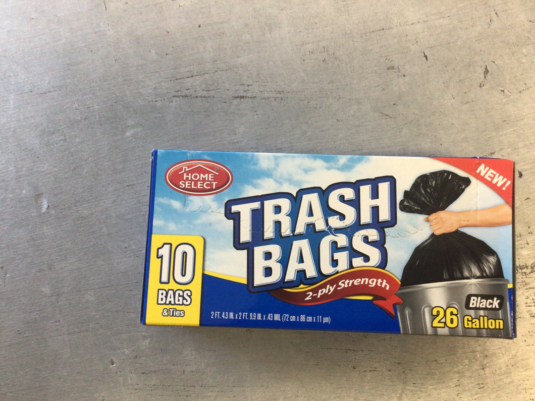 Trash bags HS 26gal