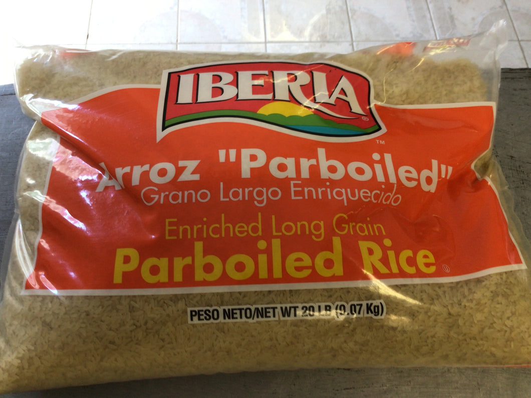 Rice parboil Iberia 20lbs