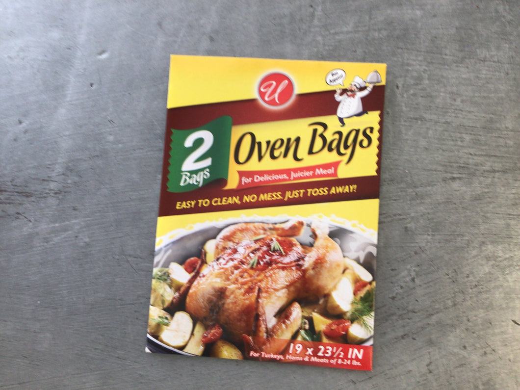 Oven bags 2pk