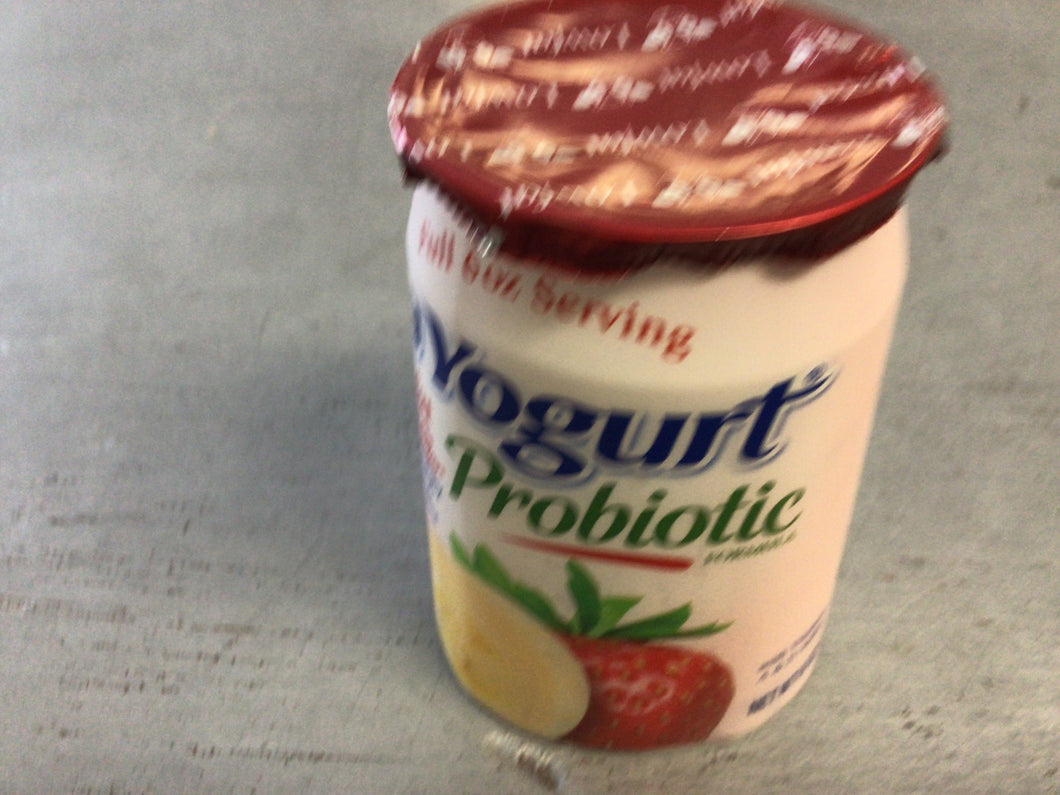 La yogurt strawberry banana 6oz