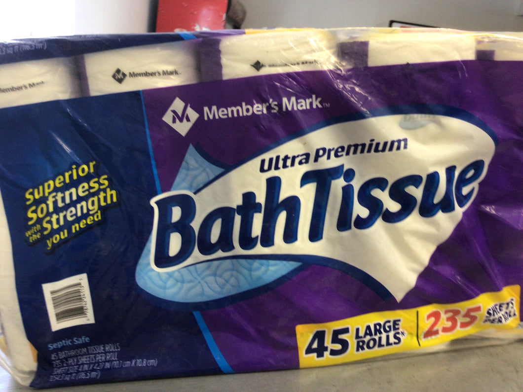 Member’s mark bath tissue case