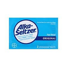 Alka Seltzer Original, 2 pack