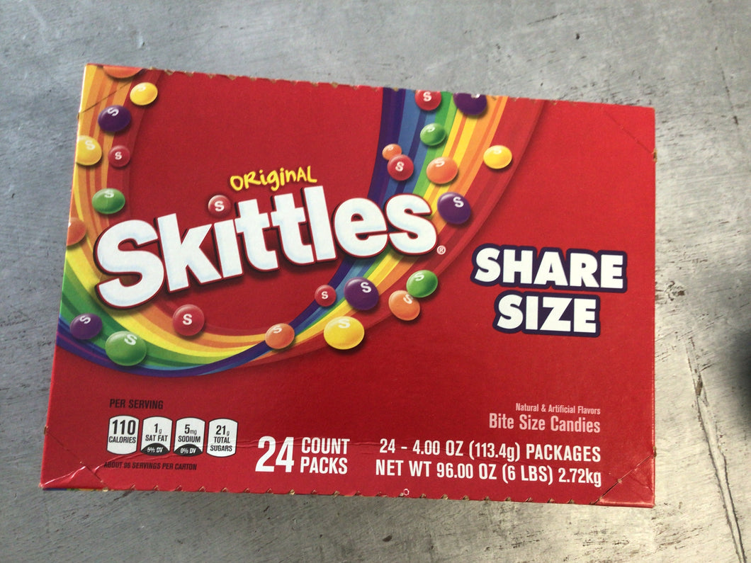 Skittles share size 24-4oz