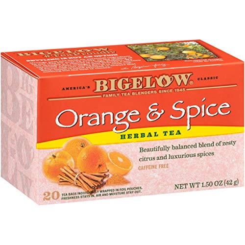 Bigelow Orange and Spice Herbal Tea, 20 ct