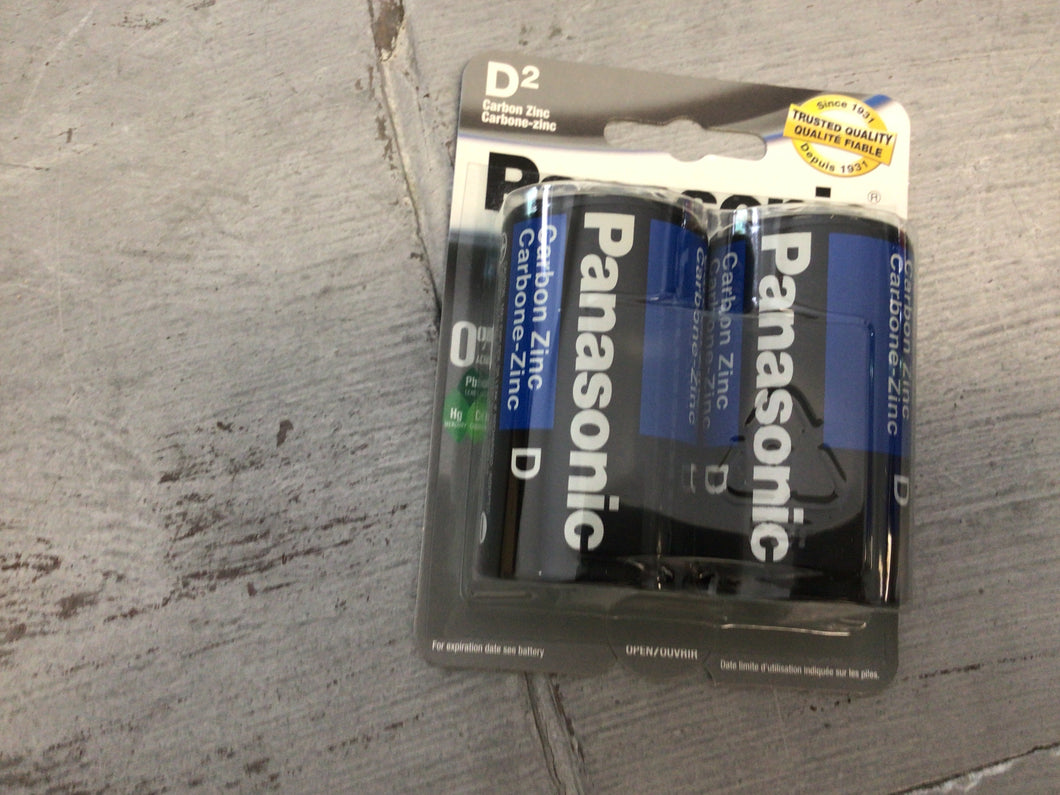 Batteries D2 Panasonic