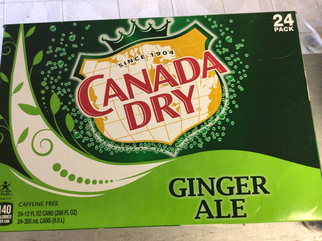 Canada Dry Ginger ale 24ok